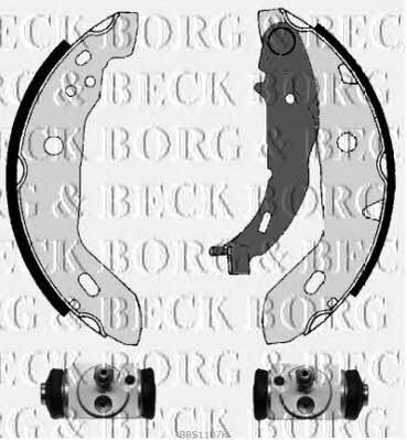 Borg & beck BBS1107K Колодки гальмівні барабанні, комплект BBS1107K: Купити в Україні - Добра ціна на EXIST.UA!
