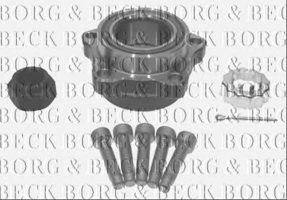 BWK1081 Borg & beck Подшипник передней ступицы колеса, комплект