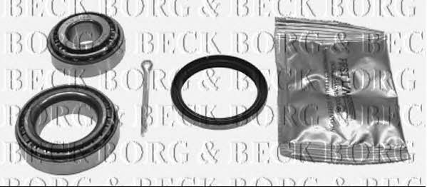 Borg & beck BWK116 Підшипник маточини колеса, комплект BWK116: Купити в Україні - Добра ціна на EXIST.UA!