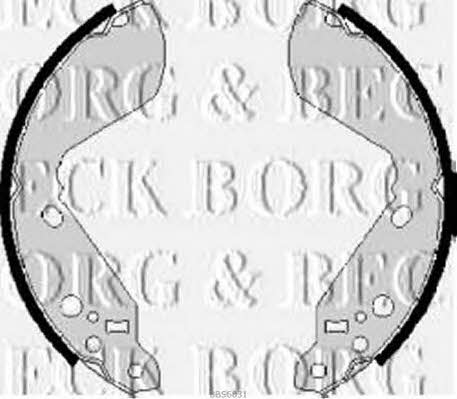 Borg & beck BBS6031 Колодки гальмівні барабанні, комплект BBS6031: Купити в Україні - Добра ціна на EXIST.UA!