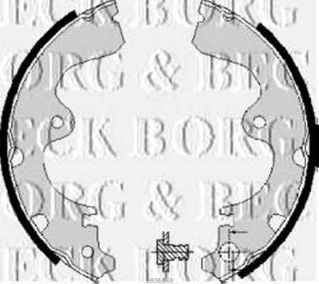 Borg & beck BBS6088 Колодки гальмівні барабанні, комплект BBS6088: Купити в Україні - Добра ціна на EXIST.UA!
