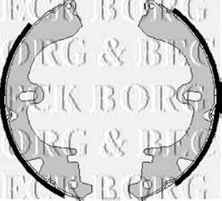 Borg & beck BBS6151 Колодки гальмівні барабанні, комплект BBS6151: Приваблива ціна - Купити в Україні на EXIST.UA!