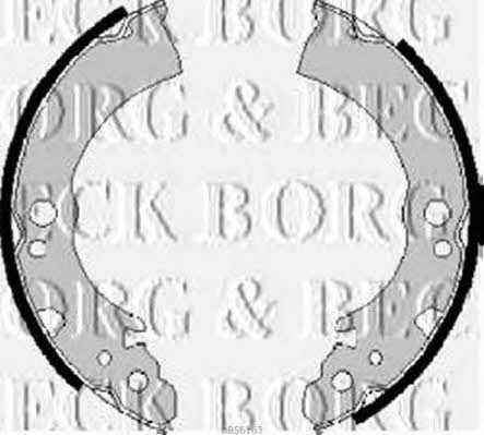 Borg & beck BBS6163 Колодки гальмівні барабанні, комплект BBS6163: Купити в Україні - Добра ціна на EXIST.UA!