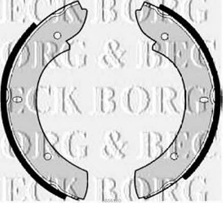 Borg & beck BBS6180 Колодки гальмівні стояночного гальма BBS6180: Купити в Україні - Добра ціна на EXIST.UA!