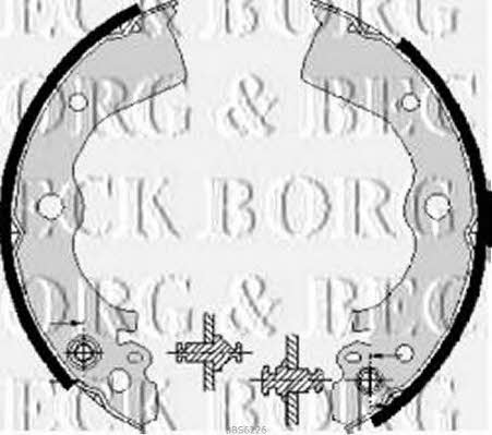 Borg & beck BBS6226 Колодки гальмівні барабанні, комплект BBS6226: Приваблива ціна - Купити в Україні на EXIST.UA!
