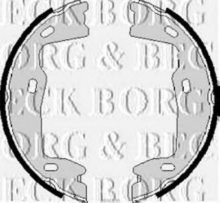 Borg & beck BBS6238 Колодки гальмівні стояночного гальма BBS6238: Купити в Україні - Добра ціна на EXIST.UA!