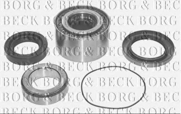 Borg & beck BWK583 Підшипник задньої маточини колеса, комплект BWK583: Приваблива ціна - Купити в Україні на EXIST.UA!