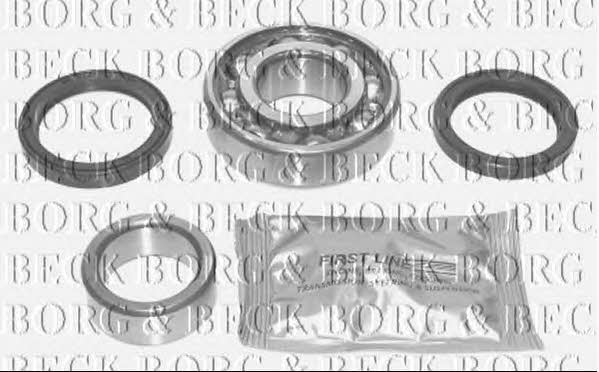 Borg & beck BWK667 Підшипник задньої маточини колеса, комплект BWK667: Купити в Україні - Добра ціна на EXIST.UA!