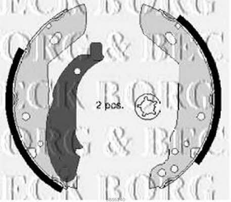 Borg & beck BBS6240 Колодки гальмівні барабанні, комплект BBS6240: Купити в Україні - Добра ціна на EXIST.UA!