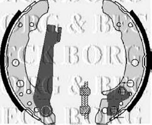 Borg & beck BBS6248 Колодки гальмівні барабанні, комплект BBS6248: Купити в Україні - Добра ціна на EXIST.UA!