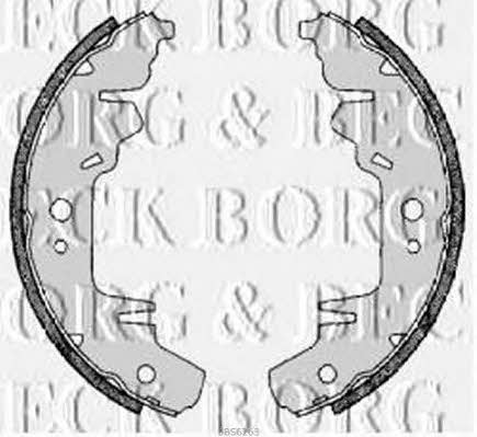 Borg & beck BBS6263 Колодки гальмівні барабанні, комплект BBS6263: Купити в Україні - Добра ціна на EXIST.UA!