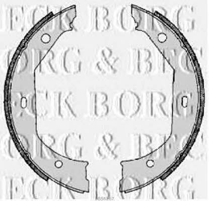 Borg & beck BBS6267 Колодки гальмівні стояночного гальма BBS6267: Приваблива ціна - Купити в Україні на EXIST.UA!