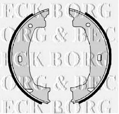 Borg & beck BBS6315 Колодки гальмівні стояночного гальма BBS6315: Купити в Україні - Добра ціна на EXIST.UA!