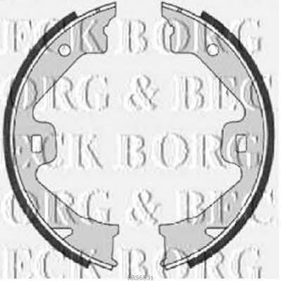 Borg & beck BBS6331 Колодки гальмівні стояночного гальма BBS6331: Купити в Україні - Добра ціна на EXIST.UA!