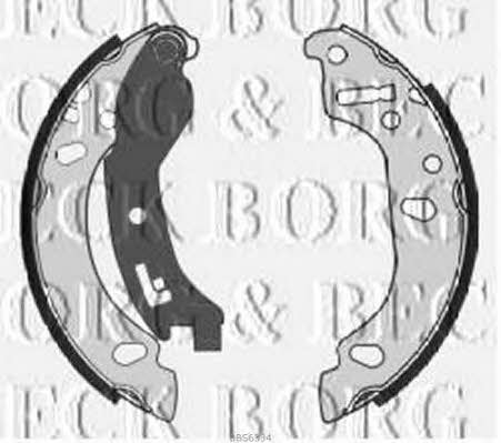 Borg & beck BBS6334 Колодки гальмівні барабанні, комплект BBS6334: Купити в Україні - Добра ціна на EXIST.UA!