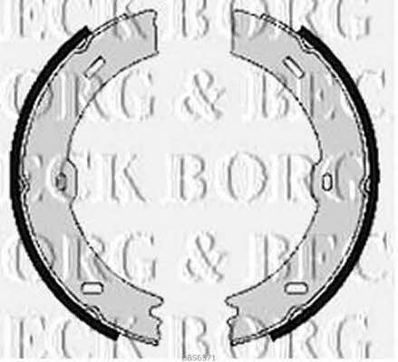 Borg & beck BBS6371 Колодки гальмівні стояночного гальма BBS6371: Купити в Україні - Добра ціна на EXIST.UA!