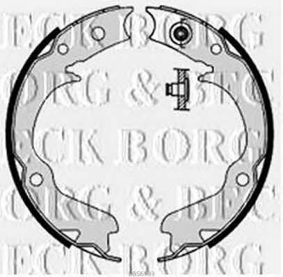 Borg & beck BBS6383 Колодки гальмівні стояночного гальма BBS6383: Купити в Україні - Добра ціна на EXIST.UA!