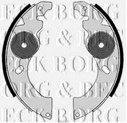 Borg & beck BBS6437 Колодки гальмівні барабанні, комплект BBS6437: Купити в Україні - Добра ціна на EXIST.UA!