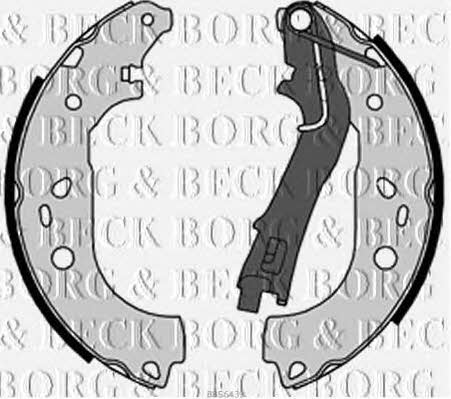 Borg & beck BBS6439 Колодки гальмівні барабанні, комплект BBS6439: Купити в Україні - Добра ціна на EXIST.UA!