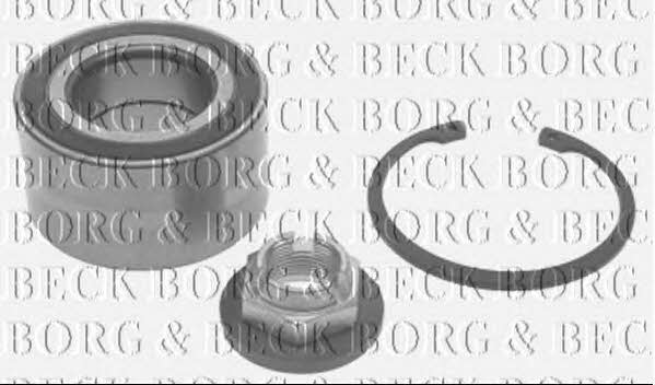 BWK997 Borg & beck Подшипник передней ступицы колеса, комплект