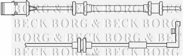 Borg & beck BWL3020 Датчик зносу гальмівних колодок BWL3020: Купити в Україні - Добра ціна на EXIST.UA!