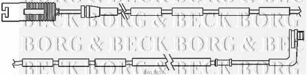 Borg & beck BWL3037 Датчик зносу гальмівних колодок BWL3037: Купити в Україні - Добра ціна на EXIST.UA!