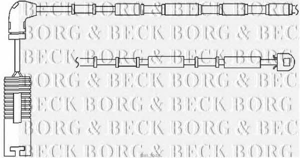 Borg & beck BWL3048 Датчик зносу гальмівних колодок BWL3048: Купити в Україні - Добра ціна на EXIST.UA!