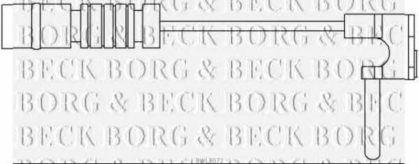 Borg & beck BWL3072 Датчик зносу гальмівних колодок BWL3072: Купити в Україні - Добра ціна на EXIST.UA!