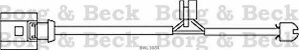 Borg & beck BWL3084 Датчик зносу гальмівних колодок BWL3084: Купити в Україні - Добра ціна на EXIST.UA!