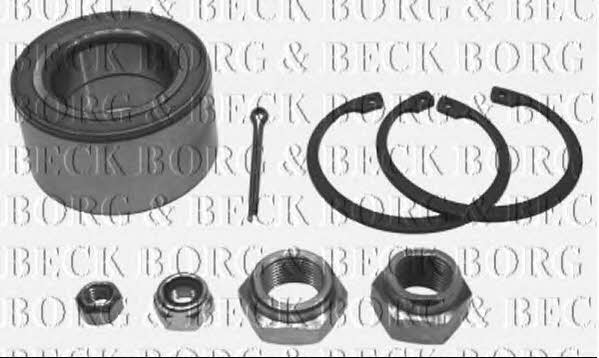 Borg & beck BWK081 Підшипник маточини колеса, комплект BWK081: Приваблива ціна - Купити в Україні на EXIST.UA!