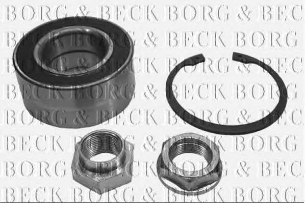 Borg & beck BWK084 Підшипник передньої маточини колеса, комплект BWK084: Приваблива ціна - Купити в Україні на EXIST.UA!