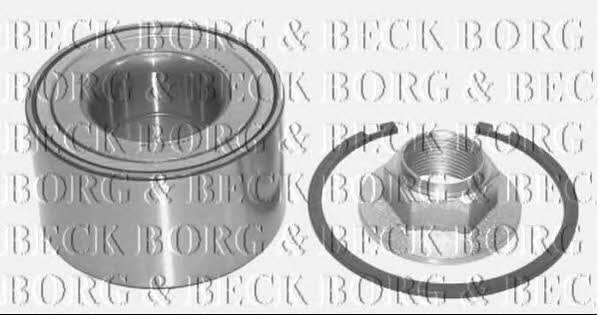 Borg & beck BWK1046 Підшипник маточини колеса, комплект BWK1046: Приваблива ціна - Купити в Україні на EXIST.UA!