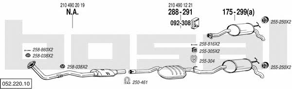 05222010 Bosal Система выпуска отработаных газов