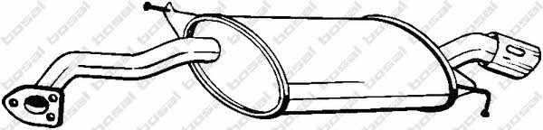 177003 Bosal Глушитель, задняя часть