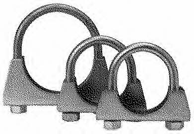 250856 Bosal Хомут глушителя