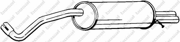 280137 Bosal Глушник, задня частина