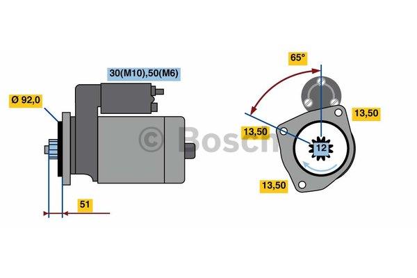 Купить Bosch 0 001 261 026 по низкой цене в Украине!