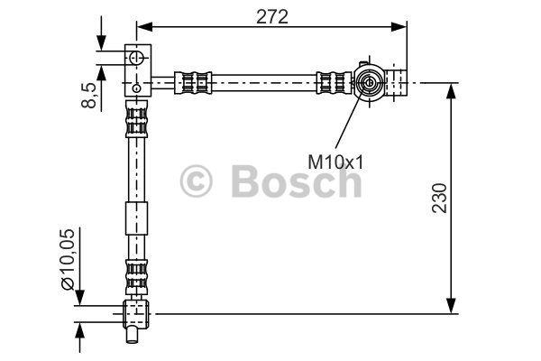 Тормозной шланг Bosch 1 987 476 361