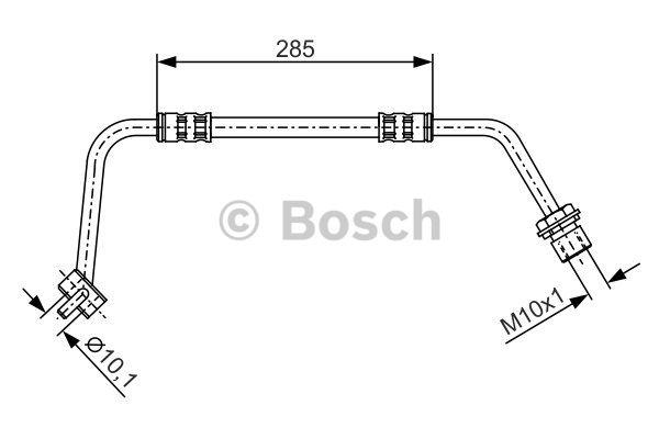 Bosch 1 987 476 514 Гальмівний шланг 1987476514: Купити в Україні - Добра ціна на EXIST.UA!