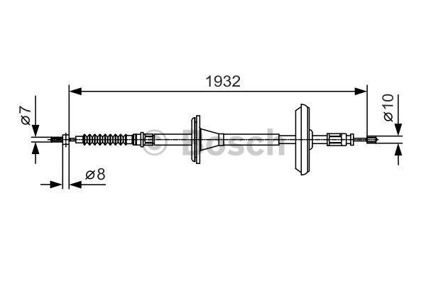 Купити Bosch 1 987 482 021 за низькою ціною в Україні!