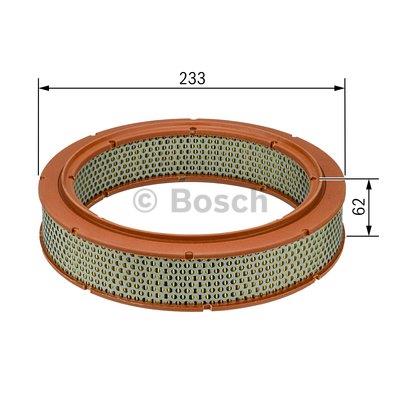 Bosch 0 986 626 855 Повітряний фільтр 0986626855: Купити в Україні - Добра ціна на EXIST.UA!