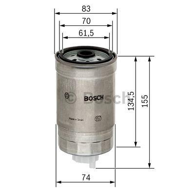 Bosch Фільтр палива – ціна 711 UAH
