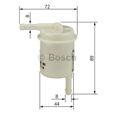 Bosch 0 986 450 009 Фільтр палива 0986450009: Купити в Україні - Добра ціна на EXIST.UA!