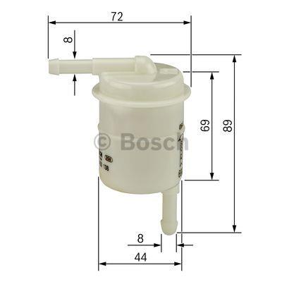 Bosch 0 986 450 016 Фільтр палива 0986450016: Купити в Україні - Добра ціна на EXIST.UA!