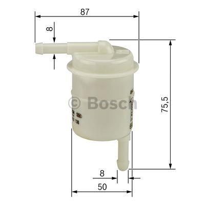 Bosch 0 986 450 030 Фільтр палива 0986450030: Купити в Україні - Добра ціна на EXIST.UA!