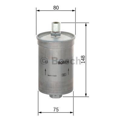 Bosch 0 450 905 198 Топливный фильтр 0450905198: Отличная цена - Купить в Украине на EXIST.UA! 0450905198 Bosch Топливный фильтр