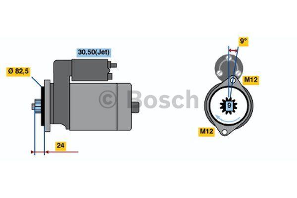 Купить Bosch 0 001 125 513 по низкой цене в Украине!