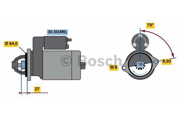 Купить Bosch 0 001 138 011 по низкой цене в Украине!
