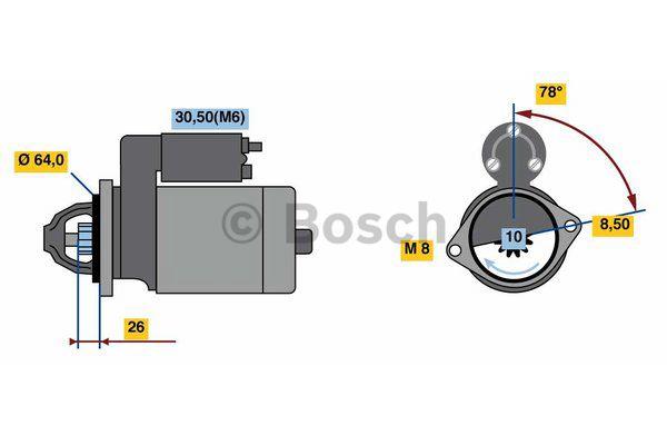Купить Bosch 0 001 138 029 по низкой цене в Украине!