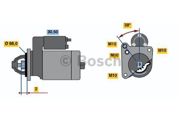 Купити Bosch 0 001 208 517 за низькою ціною в Україні!